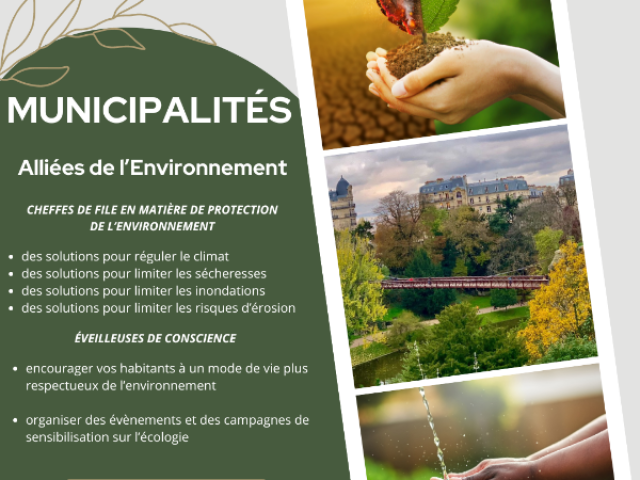 MUNICIPALITÉS : CHEFFES DE FILE EN MATIÈRE DE PROTECTION DE L'ENVIRONNEMENT